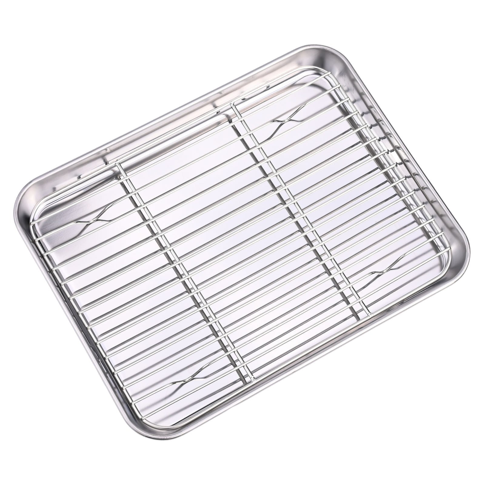 Wodtesl Rust resistant Stainless Steel For Baking Sheet with Wire Rack Superior Quality