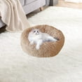 thumbnail image 6 of Limited Time Deal karymi Plush Pet Kennel Deeps Sleep Cats Kennel Dog Kennel Round Removable Litter Mat Pet Supplies Mats Home Decor Gifts for Mom The Big Save, 6 of 6