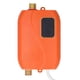 thumbnail image 5 of Mini calentador de agua eléctrico 3500W Calentador de agua instantáneo de calentamiento rápido para baño Cocina Estándar de la UE 220V Naranja, 5 of 10