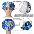 thumbnail image 4 of Opromo 4 Pack Skull Cap Cotton Doctor Bouffant Hat w/ Sweatband-Blue 1 Piece, 4 of 6