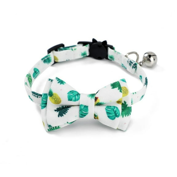 Clearance under $5-Shldybc Pet Collar Pet Bow Detachable Collar, Dog Products, Dog Collars on Clearance