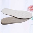 thumbnail image 3 of par de plantillas transpirables de verano que absorben el sudor, muy elásticas, para calzado deportivo de verano, para amigos, hombre y mujer (beige, 43/44), 3 of 7