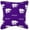 Kansas State Wildcats, variant on Kansas State Wildcats College Covers Indoor or Outdoor Decorative Pillow 16 in x 16 in