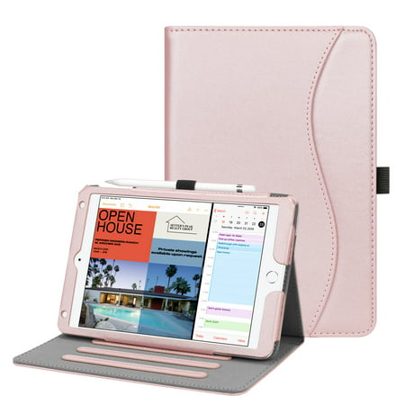 Fintie iPad mini 5 2019 / mini 4 Case - Multi-Angle Viewing Folio Cover with Auto Sleep/Wake, Rose (Best Ipad Kneeboard 2019)