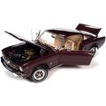 thumbnail image 2 of 1965 Ford Mustang 2+2 Vintage Burgundy Metallic American Muscle 30th Anniversary 1/18 Diecast Model Car By Autoworld Amm1248, 2 of 6