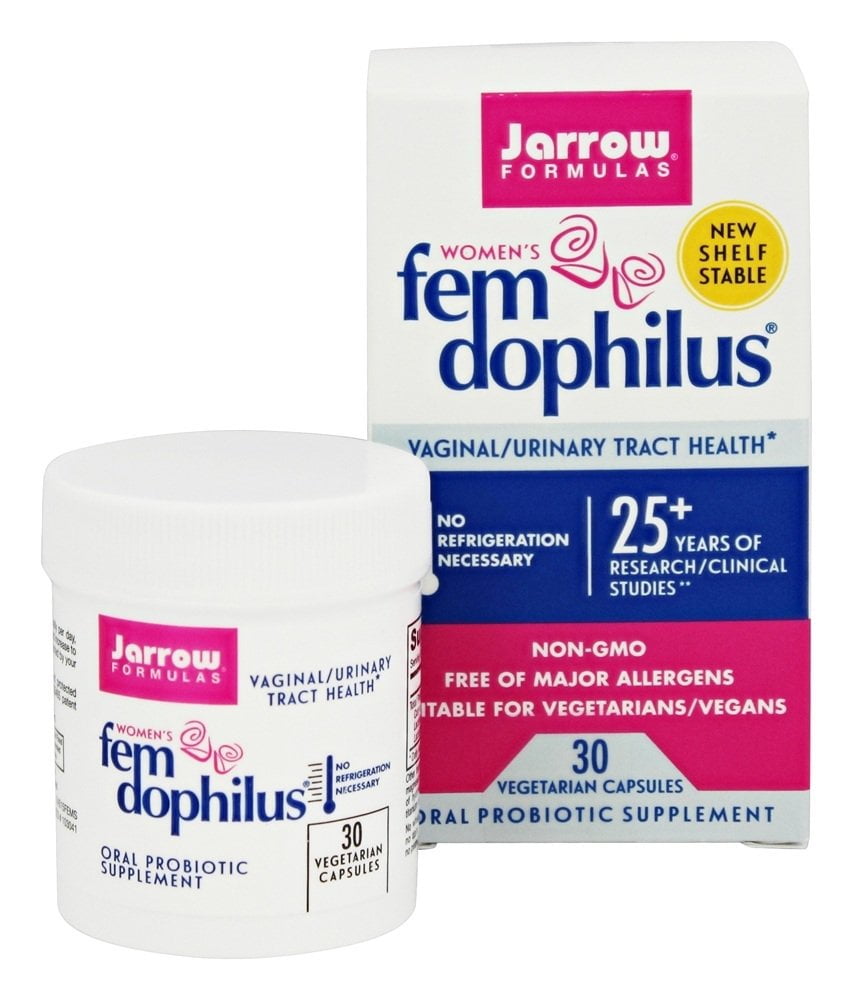 Jarrow Formulas FemDophilus Shelf Stable Probiotic Supplement 1