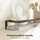 thumbnail image 4 of Estantería de pared AMADA HOMEFURNISHING AMFS01W, juego de 2 unidades, color blanco, 4 of 7