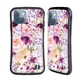 thumbnail image 1 of Head Case Designs Officially Licensed Anis Illustration Flower Pattern 3 Floral Chaos Hybrid Case Compatible with Apple iPhone 13, 1 of 7