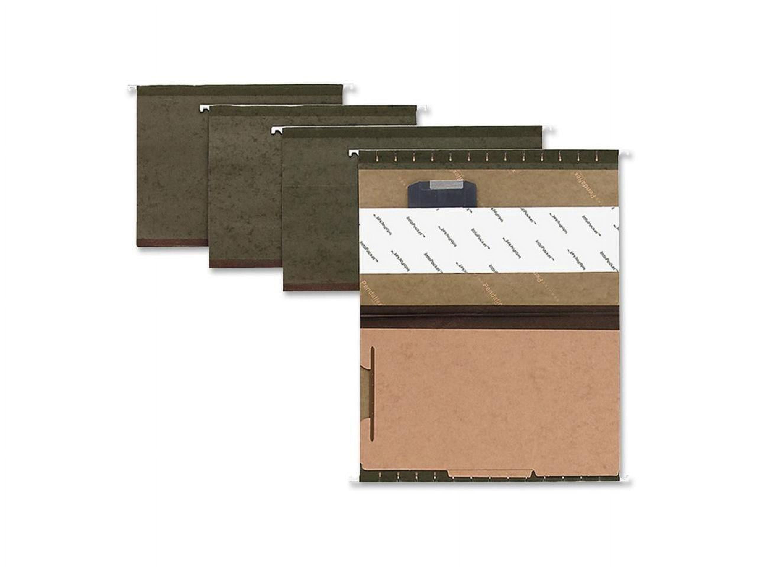 Tops Pendaflex SureHook 2" Letter 1/5 Cut Top Tab File Folders, Assorted Colors, Count10