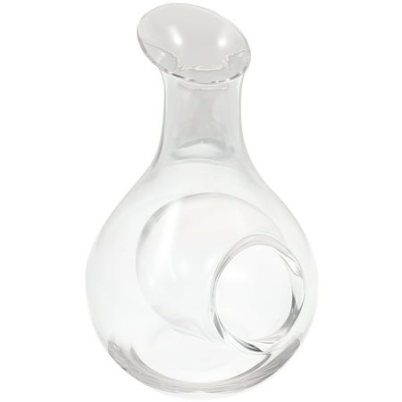 NUOLUX Glass Decanter Wine Pitcher Glass Wine Dispenser Red Wine Jug Water Container