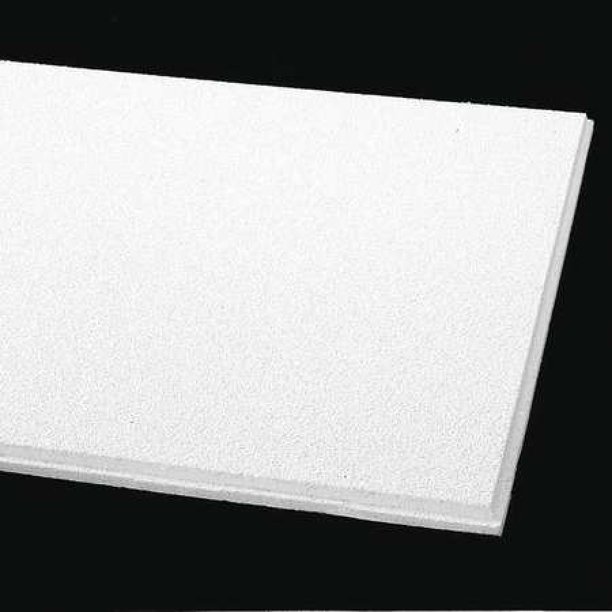 ARMSTRONG 1777A Dune Ceiling Tile , 24 in W x 48 in L, 8 PK, 0.5 NRC