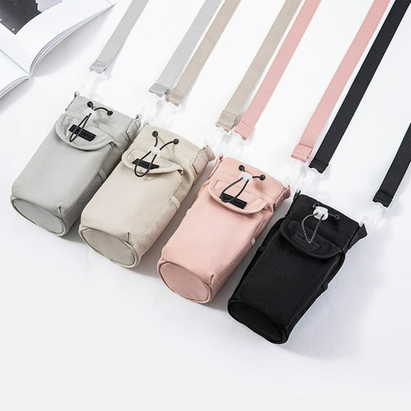 Bestselling,Waterproof Handheld Satchel Water Bottle Bag,Insulated Cup Sleeve Storage Bag Holiday Gift Ideas|nylon,Beige,Vsgery