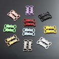 thumbnail image 2 of 1 par DIY letras cordones hebilla decoraciones zapatillas Kits Metal encaje hebilla elegante deportes Metal Kits cordones accesoriosChina Gao Jinjia LED, 2 of 2