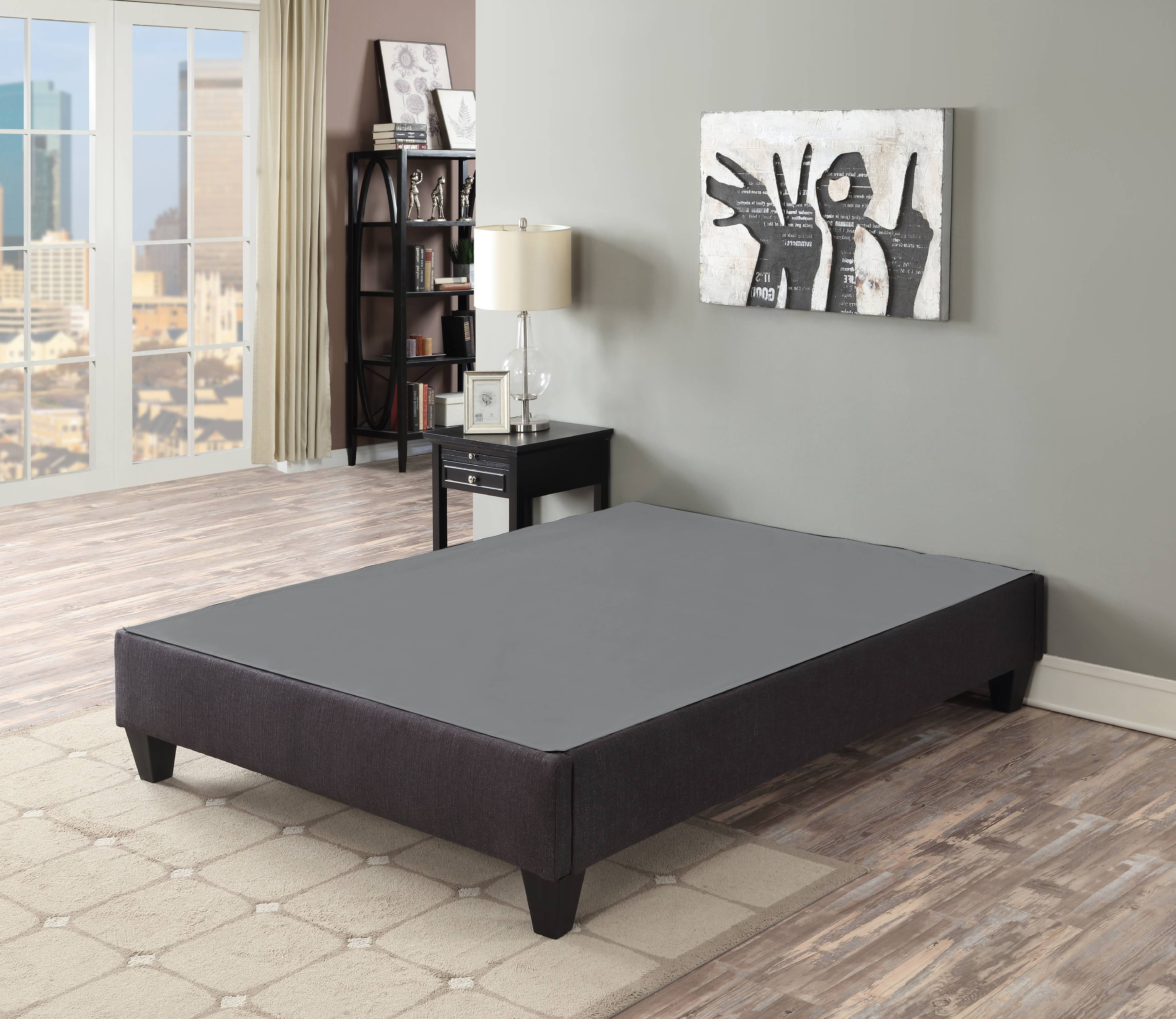 Primo International Carter RTA Upholstered Platform Bed Base, Multiple