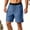 (Fashion 100)Blue, variant on Aimik Men's Athletic Shorts Contrast Wide Waistband Drawstring Lightweight Summer Shorts for Jogging Training Daily Gym Sports