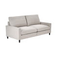 thumbnail image 2 of Mainstays 77" Square Arm Sofa, Light Grey, 2 of 8