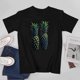 thumbnail image 3 of Pineapple T-shirt Oil Painting Art T-shirt Art Unisex tees Exquisite Gift Vintage T-shirt, 3 of 5