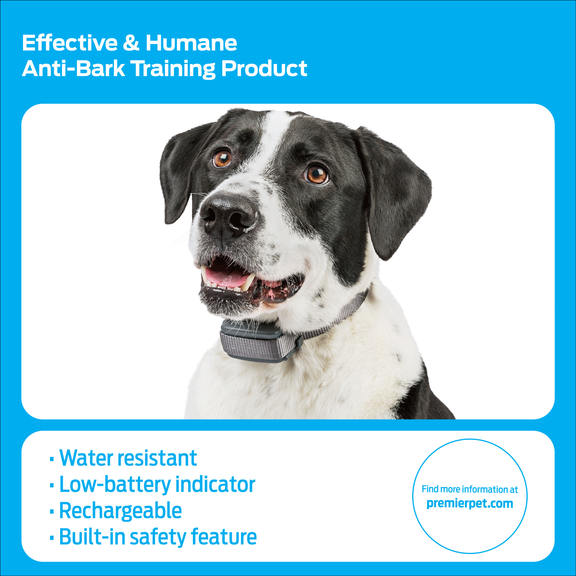 Premier Pet Spray Bark Collar- Gentle Non-Static Anti-Bark Collar that Is Easy to Use - image 5 of 10