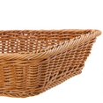 thumbnail image 3 of 2 Pcs Rectangular Basket for Table or Counter Display for Bread,Fruits and Vegetables Wicker Baskets, 3 of 5