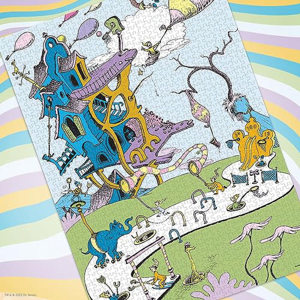 Dr. Seuss "Oh, The Places You'll Go" 1000 Piece Jigsaw Puzzle