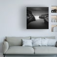 thumbnail image 2 of Canvas Wall Art - Yi Fan 'Gateway To The Sea' Wall Art for Living Room, Bedroom, or Office Décor by Trademark Fine Art - 35 x 35 Inches, 2 of 4