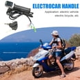 thumbnail image 2 of acelerador Universal 36/48/60V bicicleta eléctrica Scooter acelerador empuñadura E-bike giro velocidad manillar acelerador accesorios JShteea El nuevo, 2 of 7