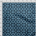 thumbnail image 3 of oneOone Cotton Cambric Dark Navy Blue Fabric Tie & Dye Shibori Sewing Craft Projects Fabric Prints By Yard 56 Inch Wide, 3 of 4