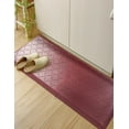 thumbnail image 3 of Unique Loom Comfort Mat Collection - Lattice (2'  x 5' Rectangle Burgundy Red), 3 of 5