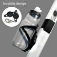 thumbnail image 3 of 2 Pieces Bike Locator Plastic Cover Bicycle Anti-lost Tracker Protector Accessories Replacing Parts Replacement for AirTag Black, 3 of 6