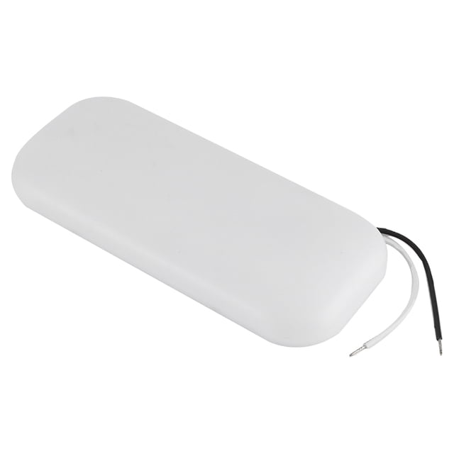 Lámpara de techo LED de bajo voltaje, 500 lm, forma ovalada para vehículos recreativos, yates y pasillos (no necesita interruptor), 14 V, 8 W, color blanco cálido