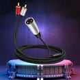thumbnail image 5 of Yucurem Xlr To 2 Rca Y Splitter Cable Audio Cable Adapter (3M Xlr Male To 2Rca), 5 of 10