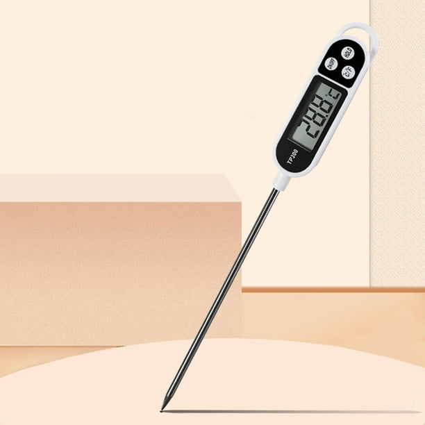 20 termómetros TP300 Termómetro digital para alimentos con pantalla LCD para carne, ideal para uso doméstico en la cocina.