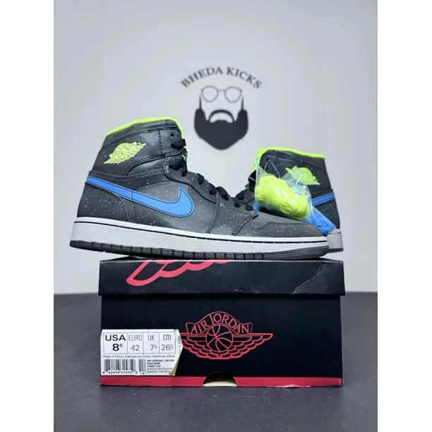 Ni - ke NEW Ni - ke Air Jordan 1 Retro Black History Month BHM 579591-012 Men’s Size 8.5
