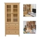 thumbnail image 5 of Vitrina para casa de 2x1/10, modelo de muebles en miniatura, librería de cristal con cajón para adorno para hogar perfke Gabinete de casa de muñecas, 5 of 8