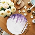 thumbnail image 2 of Round Placemats Spring Purple Flowers 15 inch Set of 4 Table Mats for Dining Table Watercolor Pastoral Heat Resistant Non-Slip Kitchen & Home Decorative Place Mat Set, 2 of 8