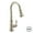 Polished Nickel, variant on Moen Fs73004 Weymouth 1.5 GPM Single Hole Pull Down Kitchen Faucet - Bronze