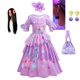 thumbnail image 1 of Encanto niñas Isabella vestido princesa Rapunzel Halloween fiesta Cosplay disfraz vestir niños ropa trajes cumpleaños graduación vestido 3T Gao Jinjia LED, 1 of 2