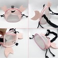 thumbnail image 4 of Juego de juguetes de playa YOOLEETC, pala de malla con bolsa de playa, 4 unidades, azul y rosa, 4 of 5