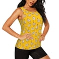 thumbnail image 2 of Lsque Funny Chicken Printed Workout Tank Tops for Women, Athletic Sports Tank Tops, Compression Sleeveless Dry Fit Shirts,Sleeveless Yoga Shirt-Medium, 2 of 9