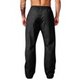 thumbnail image 6 of Men's Lightweight Quick Dry Hiking Running Pants Outdoor Sports Breathable Zipper Pockets Athletic Workout Pants Black 3XL, 6 of 6