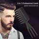 thumbnail image 2 of Plastic Combs Detangling Hair Comb Wide Tooth Comb Anti-static Comb Hairdressing Styling Tool, 2 of 3