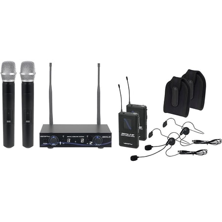 UPC: 0692868344329 | VocoPro DIGITAL-ULTRA-32 Dual-Channel Wireless System  902-927.2mHz