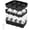 Cube and Ball-black, variant on 3Pcs Mini ice Cube Trays 160 Grids Ice Cube Mold Square Shape Silicone ice Cubes Kitchen Mini Bar Pudding Mould Small Ice Cube Making Tool(3*Black)