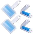 thumbnail image 1 of Lint Remover Roller, Wgthhk 4pack Sticky Lint Roller, Fluff & Pet Hair Remover, Cloth Cleaning, Washable Reusable Lint Roller For Clothes, , Car Seats, 1 of 1