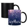thumbnail image 1 of PEONAVET Constellation Glass Twelve Constellations Ceramic Color-changing Cup Coffee Tea Cup, 1 of 5