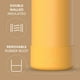 thumbnail image 3 of Botella de agua Hydrapeak Sport con aislamiento de acero inoxidable de 950 ml, 3 of 9