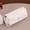 White, variant on Makeup Brush Roll Bag Portable Folding Cosmetic Organizer with Detachable Brush Holder, Travel Toiletry Bag for Brushes and Makeup, Pink