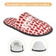 thumbnail image 3 of Balery Canada Pantuflas de Casa de Felpa Silenciosas con Diseño Estampado, Zapatillas Cómodas Antideslizantes de Algodón para Interior-Large, 3 of 8