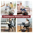 thumbnail image 4 of Under Desk Elliptical Machine, Electric Seated Pedal Exerciser, Mini Ellipse Leg Exerciser with Remote Control & Adjustable Speeds, Forward & Reverse Direction, Manual & Electric Mode for Seniors, 4 of 12