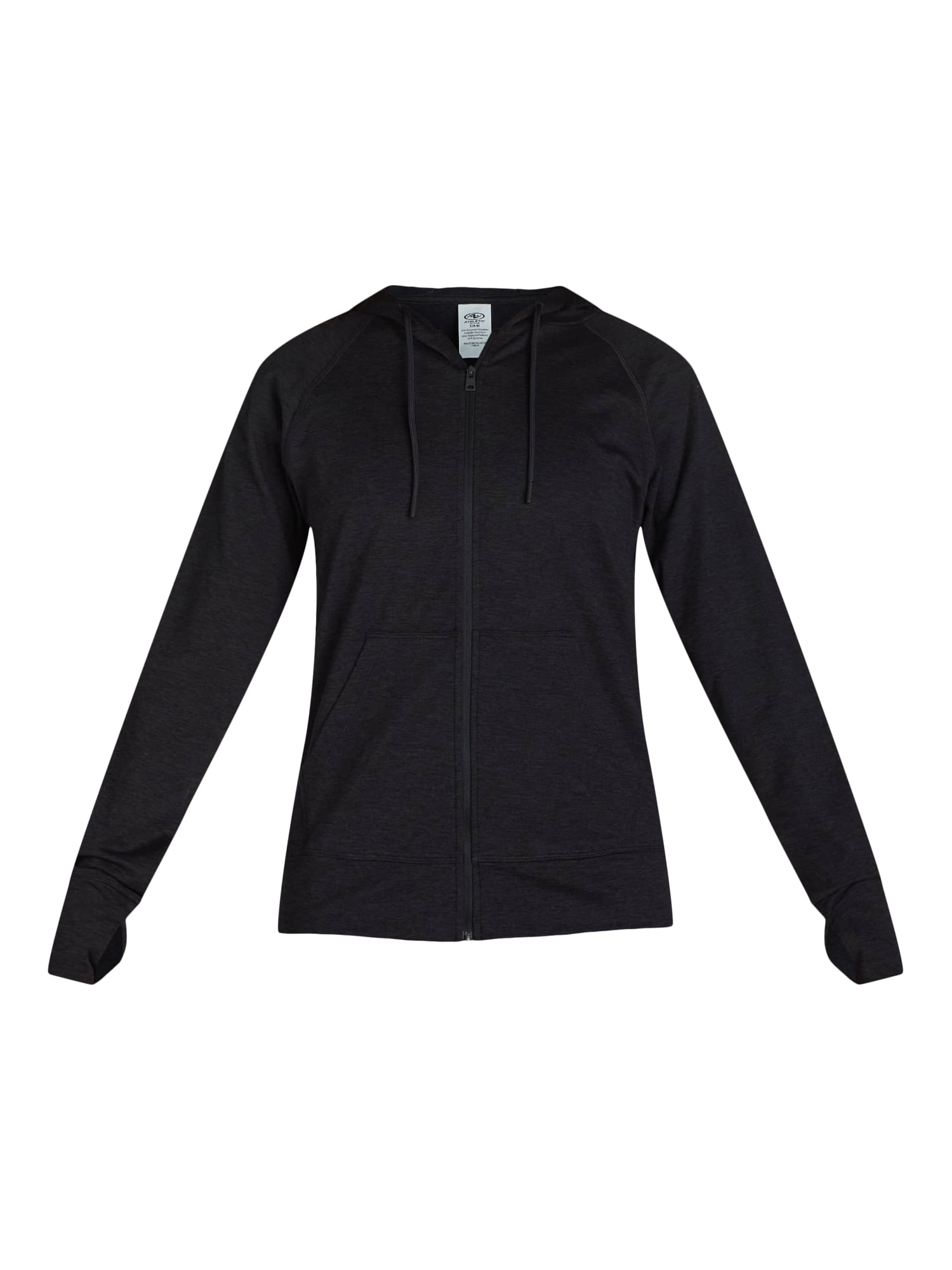 Athletic Works Women's and Women's Plus ButterCore Zip-Up Hoodie, Sizes XS-4X
